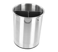 FRCOLOR 1pezzi Porta Pennelli Da Trucco Rotante Capacità Ampia Scatola Per Portapenne e Cancelleria Da Ufficio Design Gradi Tre Scomparti