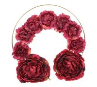 FRCOLOR 1pezzi Realistic Flower Headband for Festivals and Cosplay Unique Floral Headdress for Parties Adatto