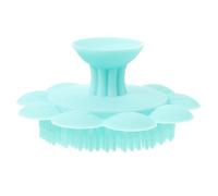 FRCOLOR 1pezzi Spazzola Doccia Silicone Ragazzo Ragazza Ragazza Shampoo Capelli Strumento Lavaggio Testa Bagno Massaggiatore Pulizia Portatile