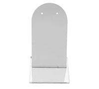 FRCOLOR 1pezzi Specchio Riflettente in Acrilico Accessori per Fotografia Sfondo per Orecchini Pannello Specchio Acrilico Leggero e Resistente alla Rottura