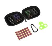 FRCOLOR 1set Bottiglie Roll Oli Essenziali Con Borsa Portatile Per Profumi e Makeup Leggero e Compatto Per Viaggi e Uso Quotidiano