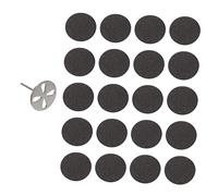 FRCOLOR 1set Dischi Smerigliatori Per Manicure Sandpaper Disc Per Rimozione Morta e Lucidatura Per Unghie e Pedicure Accessori Per Nail Art Professionali