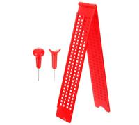 FRCOLOR 1set Lavagnetta Braille Con Punteruolo Tavoletta Plastica Per Ciechi Kit Di Scrittura Braille Per Apprendimento Righe e Punti Penne Incluse