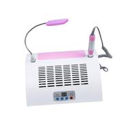 FRCOLOR 1set Per Manicure e Aspiratore Per Unghie Portatile e Ricaricabile Funzioni Illuminazione e Polishing Per Gel e Unghie Per e
