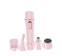 FRCOLOR 1set Rasoio Elettrico Multifunzionale Usb Per Donne Epilatore Portatile Per Sopracciglia Labbra e Ricaricabile e Colore Rosa