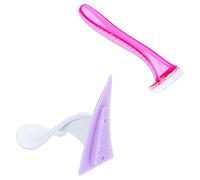 FRCOLOR 1set Rasoio Per Donne Di Rasoio Per Depilazione Zone Sensibili Design Compatto e Leggero Colori Random Per Del Corpo e Regali Tra Amiche