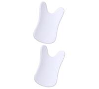FRCOLOR 2 attrezzi tradizionali per raschiare gua sha tools guasha massaggiatore per colonna vertebrale cervicale, massaggiatore guasha, massaggiatore per massaggio, strumenti per massaggiare la