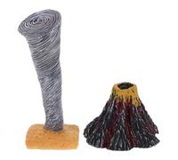 FRCOLOR 2 Kit Didattico Interattivo Simulazione Disastri Naturali con e Tornado Realistico per Scuola e Casa Educativo per Esperimenti Scientifici