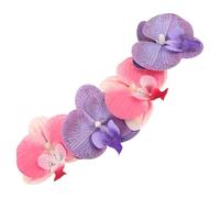 FRCOLOR 2 Paia Accessorio per Infradito Decorazione Orchidea in Plastica, Elegante e Resistente, per Scarpe Tacchi e Occasioni Estive come Feste e Coordinare Outfit