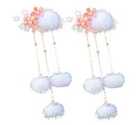 FRCOLOR 2 Paia forcina per pietra pomice per i piedi accessori per cinesi accessori per per bambini hair clip hair pin fermagli per ragazze forcine per ragazze lega
