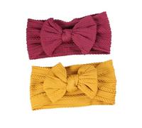 FRCOLOR 2 Pezzi Banda Per Salviette Per Il Trucco Titolare Fasce Elastiche Kit Fascia a Bolle Fascia Da Bagno Bolla Spa Striscia Vello Salviette Per Neonati Fasce Per La Testa Parà