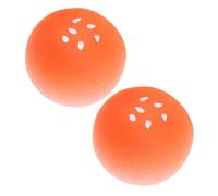 FRCOLOR 2 Pezzi Beauty Makeup Sponge Puff Ergonomic Bun Shape Foundation Applicator For Dry And Wet Use Soft Sponge For Sensitive Skin Smooth Even Powder Coverage
