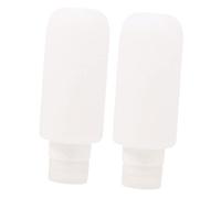 FRCOLOR 2 Pezzi Bottiglia di silice travel size bottles travel bottles contenitori cosmetici da viaggio flacone dosatore Totale bottiglia vuota multifunzione contenitori da viaggio
