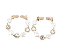 FRCOLOR 2 pezzi Clip per Cardigan con Barocche Eleganti Fermagli per Maglioni e Camicie Spille Vintage Chic per Vestiti e Scialli Leggere e Raffinate per e Feste