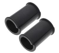 FRCOLOR 2 Pezzi Coperture Protettive Gomma per Microfono Gasket Antivento per Microfono Compatibile con Ecm Facile Sostituzione e Design Leggero