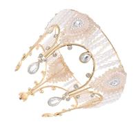 FRCOLOR 2 Pezzi Di Corone Di Cristallo Con Strass Fatti A Mano Per Matrimoni Compleanni Feste E Accessori