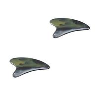 FRCOLOR 2 Pezzi Di Cursori Per Massaggio Riflessologico Raschiando La Tavola Massaggiante Multifunzionale Per La Della Bellezza