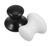 FRCOLOR 2 Pezzi Di Strumento Gua Sha in A Forma Di Fungo Per Strumenti Da Massaggio Con Pietre Naturali Design Ergonomico Per Una Facile Maneggevolezza