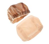 FRCOLOR 2 Pezzi Di Tappi A Rete Per Parrucche Di Bambole - Mini Cappelli Decorativi - Bjd/Liner Weaving Caps Costume Parrucca Cappello Accessori Per Set Di Per Mini Bambole Fai Da