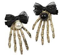 FRCOLOR 2 Pezzi Fermagli Per Con Teschio E Ossa Fermagli Per Decorativi Per Ragazze Copricapo Fantasma