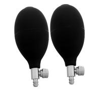 FRCOLOR 2 Pezzi Pompa a Bulbo in Pvc Con Valvola Di Sfiato Pompa Manuale Per Gonfiabili Tester Di Pressione Ricambio Per Uso Domestico