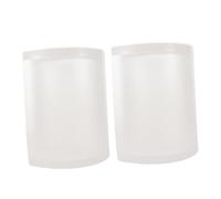 FRCOLOR 2 Pezzi protezione della guardia del pizzico cerniere per Proofing Jam Shield Anti-collisione per la chiusura della porta Scudo in jam di dito PP Transparent