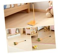 FRCOLOR 2 Pezzi Pulizia per Mini con Scopa e Paletta Kit Piccolo per Bambine Ergonomico e Design per Asilo e Casa Favorisce Abitudini Pulizia e Sviluppo Abilità