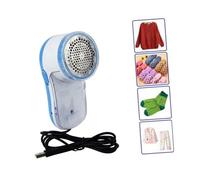FRCOLOR 2 Pezzi Rimuovi Elettrico USB Levapelucchi per Vestiti e Tappeti Shaver per Tessuti con Lame Inossidabile Facile Usare e Portatile Blu