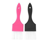 FRCOLOR 2 pezzi Spazzole per Tintura Capelli Professionali con Manico Ergonomico e Setole Morbide Pettine Colorante per Colpi di Luce Fai da Te Strumenti per Salone e Uso Domestico