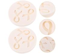 FRCOLOR 2 Pezzi Stampo in Silicone a Forma di Nastro Resistente al Calore e Facile da Sformare per Dolci, Cioccolato e Biscotti per Feste e Creazioni Fai-da-te Colore Casuale