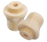 FRCOLOR 2 Pezzi Supporto per Diapason in Legno, Facile da Installare e Protegge Diapason Durante la Meditazione e Chakra Meditation