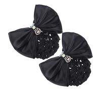 FRCOLOR 2 Pezzi Testa Di Fiori Reti Dei Capelli Per Le Donne Dutt Maglia Accessori Per Capelli Per Ragazze Retina Per Capelli Clip Delle Signore Retine Per Capelli Donne