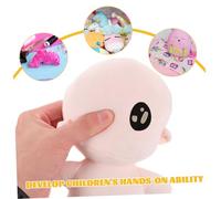 FRCOLOR 2 Plush Unfinished Toy Small Adorable Blank Doll With Smooth Body For DIY Doll Making Includes Skeleton And Non Skeleton Versions For And Teens Creative Play