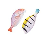 FRCOLOR 2 pz Astuccio Per Ragazzi Portamonete Forniture Sacchetto Matita Per Ragazzi Borse Per Gli Studenti Astuccio Per Ragazze Pesce Mare Strisce, come mostrato nell'immagine., Cartella