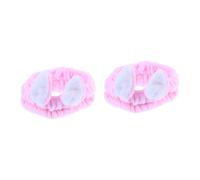 FRCOLOR 2 Pz cerchietti per il trucco per le donne fascia per la cura della pelle fasce per il trucco per le donne fascia spa con orecchie fascia facciale cerchietti trucco coniglietto