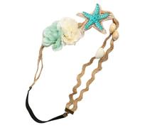 FRCOLOR 2 Pz cerchietto in conchiglia di perle accessori per con perle fascia a conchiglia hair band hair charms sundek matrimonio decorazioni fascia per di