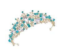 FRCOLOR 2 Pz di cristallo per bambini fascia per da sposa da sposa ragazze fascia per parrucche bandana per bambine Fascia per bambini accessori per lega Blue