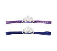 FRCOLOR 2 Pz Fascia Per Di Perle Cravatte Per i Gioielli Per Il Ballo Di Fine Anno Splendente Copricapo a Forma Di Decorazioni Per Uniche Festa Tessuto