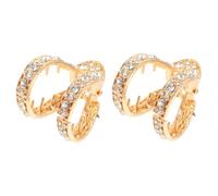 FRCOLOR 2 Pz Forcina Per Coda Di Cavallo Alta Polsino a Coda Di Cavallo Molletta Per Da Donna Supporto Per Clip Ad Artiglio Volume Dei Clip Per Spessi Lega Di Zinco