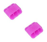 FRCOLOR 2 Pz salvietta esfoliante spazzola massaggiatore per la testa massaggiatore cuoio capelluto scrubber spazzola da massaggio per la casa per la pulizia della testina Corpo