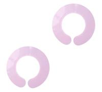 FRCOLOR 2 Pz sciarpa grembiule per forniture per parrucchieri grembiule per tinture per mantella da barbiere in silicone permanente scialle Tuta da lavoro