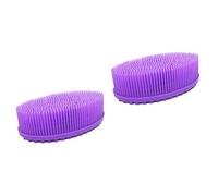 FRCOLOR 2 Pz Scrubber Per Spazzole Da Bagno Spazzola Per Spazzola Per Il Lavaggio Lavasciuga Da Bagno Spazzola Da Bagno Bambino Viola Fare Un Bagno