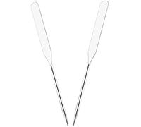 FRCOLOR 2 Pz Stick Tonificante Per Fondotinta Liquido Cromata Liquido Detergente Per Pennelli Da Trucco Decalcomanie Per Unghie Penna Acciaio Inossidabile Silver