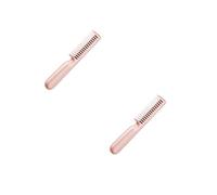 FRCOLOR 2 Set 2 In 1 Pettine Arricciacapelli Aerografo Piastra Senza Calore Arricciacapelli Portatile Styler Asciugacapelli Mini Piastra Lisciante Dentata Kit Elettrico Districante Senza