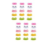 FRCOLOR 2 Set Di Dispenser Automatico Per Spremi-tubetti Di Dentifricio Con Pulsante - Facile Da Usare Per Il Bagno 15 Pezzi * 2