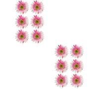 FRCOLOR 2 Set Di Fiori Artificiali Rosa Finta Forcina Per Elegante Accessorio Floreale Per Da Vestire Forcina Per 12 Pezzi * 2