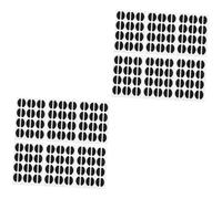 FRCOLOR 2 Set di Naselli in Silicone per Occhiali Non Facili da Applicare per Occhiali da Sole Paia * 2
