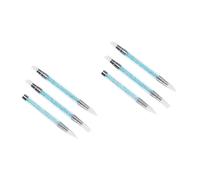 FRCOLOR 2 Set Di Strumenti Per Nail Art Per Manicure Pennello A Doppia Estremità Penna Per Goffratura in Silicone Set 3 Pezzi * 2