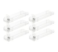 FRCOLOR 2 Set Per Sigarette Set Dispenser E Espositore Trasparente Per Negozio Pusher Per Organizzazione E Rifornimento Facile Design Robusto E Pratico Per Commercianti 3 Pezzi*2