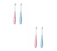 FRCOLOR 2 Set Spazzolino Per Spazzolini Per Denti Latte Con Setole Ultra Per Anni Colori E Accessorio Per Orale 2 Pezzi * 2